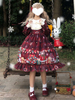 Süßes Lolita OP Kleid Weihnachtsbär Langarm Lolita Einteilige Kleider