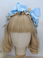 Süßes Lolita-Zubehör Cameo-Rosa Rüschen Schleifen Kopfbedeckung Sonstiges