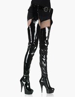 Sexy Plattform enge; hohe Stiefel