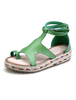 sexy Sandalen Mikrofaser für Alltag im schicken & modischen Style und Sommer Sandalen und Damen