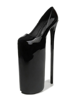 Sexy Schuhe 2020 Frauen Schwarz Plattform Sky High Heels