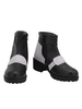 Shaman King Horohoro Cosplay Schuhe Black PU Leder Anime Cosplay Booties