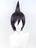 Shaman King Tao Ren Cosplay Perücken Gerade Hitzebeständige Faser Deep Purple Cosplay Perücken