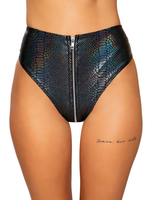 Shorts für Frauen Snake Print Front Reißverschluss Polyester Sexy Shorts