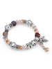 Silber Armband Womans Chic Ball Kristallschmuck
