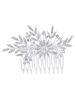 Silberhochzeit Kamm Strass Braut Haarschmuck
