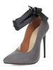 Sky High Heels Knöchelriemen Spitzspitzen Pumps Stiletto Heel Plus Size Schuhe