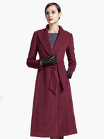 Slim Fit langen Mantel