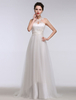 Sommer Brautkleider 2021 Spitze Boho Halter Schatz eine Linie Perlen Tüll Brautkleid Backless Spitze Applique Gericht Zug Brautkleid