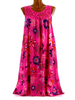 Sommerkleid Jewel Neck Printed Black Beach Kleid