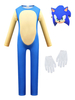 Sonic The Hedgehog Sonic Halloween Cosplay Kostüm