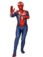 Spider Man Advanced Anzug Cosplay Kostüm 3D Print Jumpsuit Marvel PS4 Spiel Cosplay Kostüm