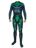 Spider Man weit weg von zu Hause Mysterio Cosplay Kostüm Dunkelgrüner Film Lycra Spandex Overall Marvel Comics Cosplay Kostüm