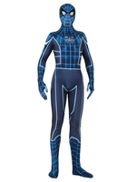 Spiderman Fear Itself Kostümoverall Blue Marvel Comics PS4 Spiel Spiderman Cosplay Jumpsuit