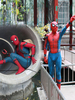 Spiderman Homecoming Cosplay Overall Lycra Spandex Marvel Comics Kostüm Overall