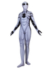 Spiderman The Future Foundation Kostüm Weiß Lycra Spandex Polyesterfaser Marvel Comics Cosplay Jumpsuit