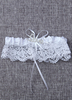 Spitze Hochzeit Strumpfband weiß Strass LIEBE Satin Rüschen Braut Strumpfband mit Schleife