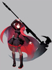 Split Color Rwby Cosplay Schuhe