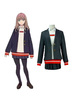 SSSS Dynazenon Yume Minami Cosplay Kostüm Schuluniform Anime Cosplay Kostüm Komplettset