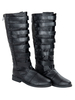 Star Wars Die mandalorianischen Cosplay-Schuhe Schwarze Cosplay PU-Lederstiefel