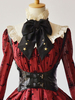 Steampunk Gothic Schwarz Lolita Korsett Metallic Schnalle Lolita Bustier Dreaa