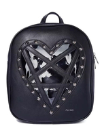 Steampunk Lolita Bag Black Rivet Rucksack
