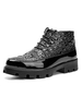 Stiefel für Herren Amazing Round Toe PU-Leder