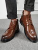 Stiefel für Herren Fashion Round Toe PU-Leder