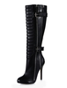 Stiefel mit Stilettos in Schwarz