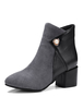 Stiefeletten aus im schicken & modischen Style mit Perlen für Alltag mit Farbblock