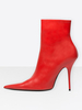 Stiefeletten aus Schafleder mit Stilettos