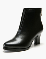 Stiefeletten mit Blockabsatz