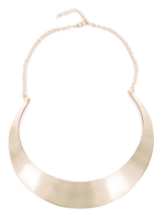 Stilvolle Halskette für Damen Halskette für Straßen-Style mit Metallic-Deko im schicken & modischen Style Metall für Damen