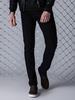 Stilvolle in Schwarz Jeans Denim Straight Leg im schicken & modischen Style Jeans lang für Herren