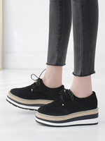 Stilvolle Oxfords Casual Round Toe Lederschuhe aus Oxford