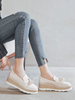 Stilvolles Oxfords Chic Round Toe PU-Leder