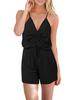 Strampler Shorts Ärmelloser Cami Strap Backless Summer Playsuit