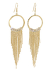 Strass Ohrringe Fringe baumeln