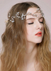 Strass Perlen Headpiece Kette Gold Braut Stirnbänder Tiara (48 Cm X 3;5 Cm)