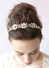 Strass Stirnband Kette Braut Hochzeit Haar Band Tiara (39 X 3 Cm)
