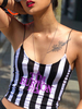 Streifen Cami Top Sexy Streifen Frauen Sommer Camis