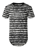 Streifen T-Shirts Kurzarm T-Shirts