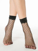 Strümpfe aus in Schwarz für Openair im sexyen Style und dehnbarem Design Nylon Socken