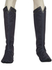Superman Man Of Steel Cosplay-Schuhe Schwarze Polyester-Stiefel DC Movie Cosplay-Stiefel