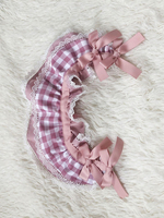 Sweet Lolita Accessoires Burgunder Spitze Polyester Fibre Headwear Bow Verschiedenes