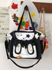 Sweet Lolita Bag Schwarze Polyester Polyester Umhängetasche Lolita Zubehör