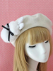 Sweet Lolita Barettbogen Kunstpelz Hase Wolle Lolita Hut