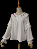Sweet Lolita Blusen Infanta Lolita Top Langarm Bögen Schleife Lolita Shirt
