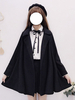 Sweet Lolita Cape Coats Schwarzer Mantel Lolita Outwears