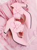 Sweet Lolita Footwear Bows Leder Prisma Absatz Lolita Pumps